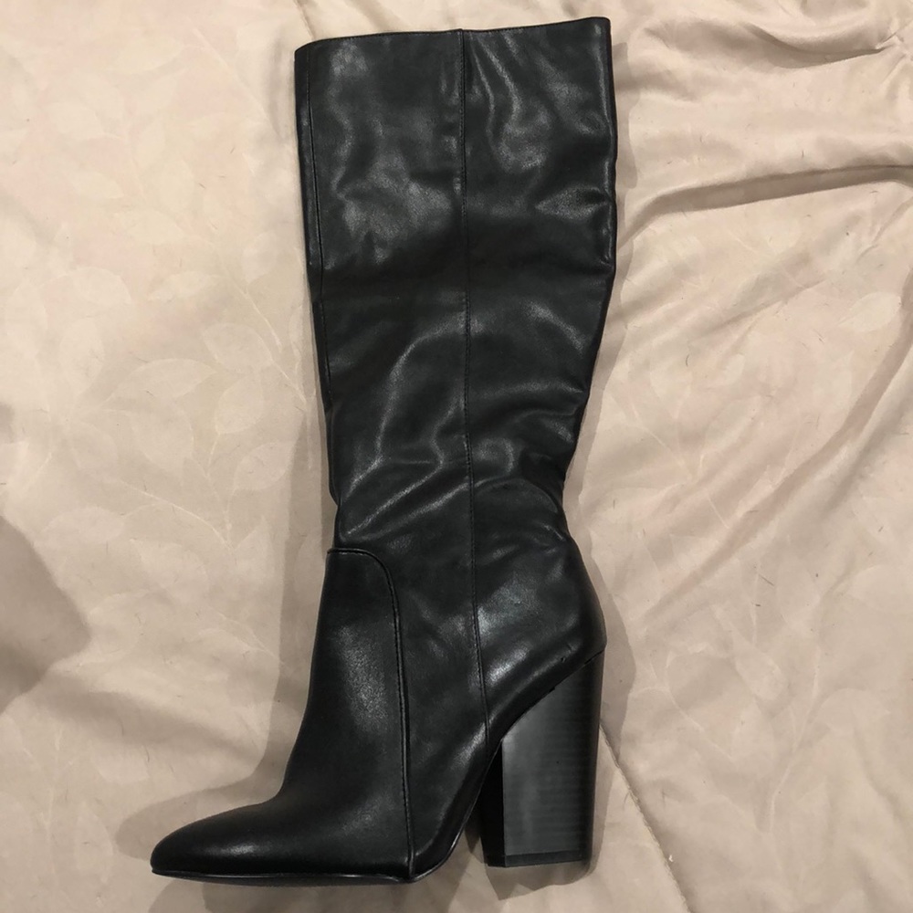 Black new boots